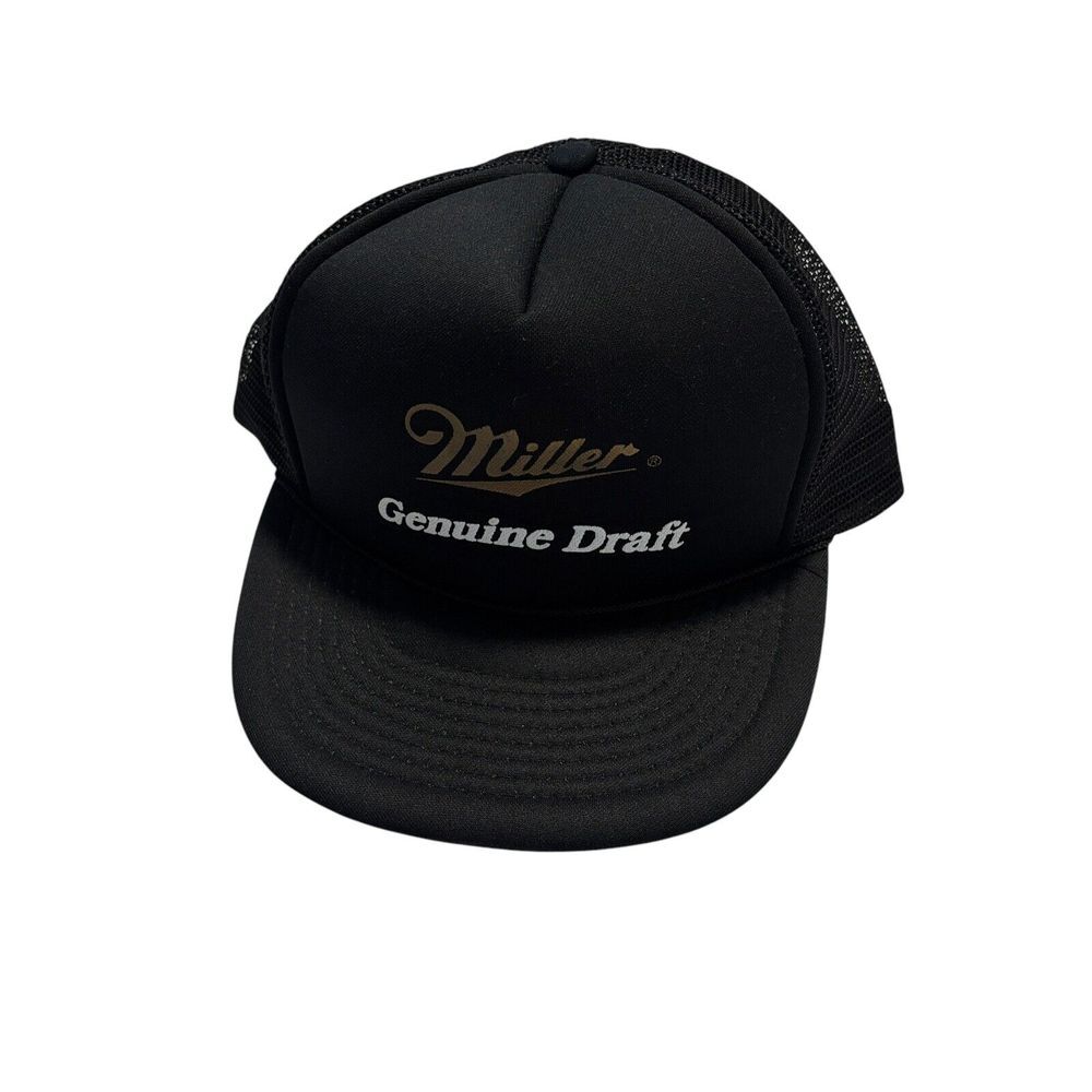 Vintage‎ Miller Genuine Draft Mesh Trucker Hat